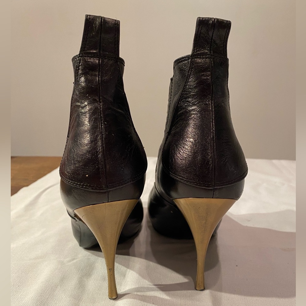 Mcqueen Platform Black Booties - image 4